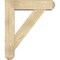 Ekena Millwork Traditional Craftsman Rough Sawn Bracket w/ Offset Brace, Douglas Fir, 8"W x 32"D x 38"H BKT0806X32X38TRA04RDF - alternate 3